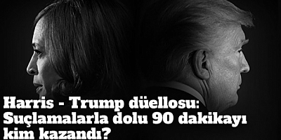 90 dakika süren Harris-Trump düellosu: Kim üstün geldi?