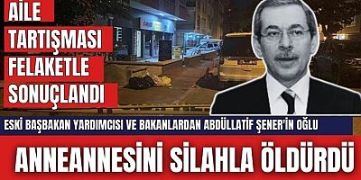 Abdüllatif Şener'den açıklama! Oğlu anneannesini neden öldürdü?