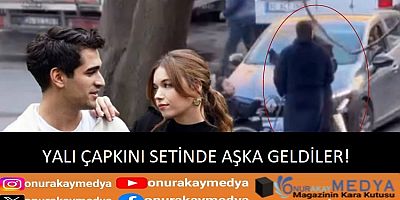 Afra Saraçoğlu ve Mert Ramazan Demir set arasında aşka geldi!