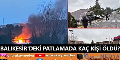 Büyük bir facia mı önlendi? Patlayıcı üretilen fabrikada patlamada son gelişmeler...