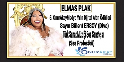 Diva Bülent Ersoy “Elmas Plak” ödülüne layık görüldü!