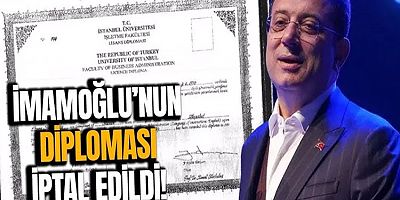 Ekrem İmamoğlu'nun 35 yıllık diploması iptal edildi: İşte İstanbul Üniversitesi'nden yapılan açıklama!