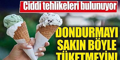 Gıda Mühendisleri Odası'ndan önemli 'dondurma' uyarısı