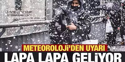 İki gün durmadan lapa lapa kar yağacak! İstanbul'da hava sıcaklığı 15 dereceye düşüyor...