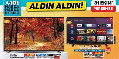 İşte A101 31 Ekim 2024 kataloğu, işte indirimli ürünler! 5 litre Ayçiçek yağı fiyatı...