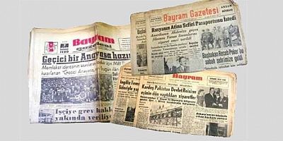 İşte tarihin tozlu sayfalarına gömülen Bayram Gazetesi