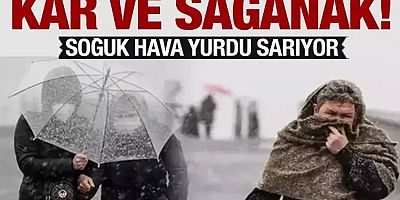 Meteoroloji'den kar ve sağanak uyarısı! Bu gece başlıyor...