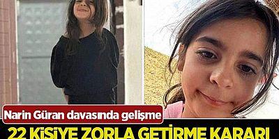 Narin Güran Davası öncesi yeni gelişmeler! 