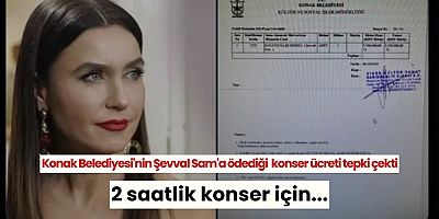 Şevval Sam'ın 2 saatlik konser ücretine eleştiri yağdı!