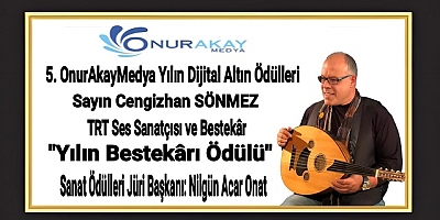 TRT sanatçısı Cengizhan Sönmez kimdir? Bestesi “Yılın Şarkısı” seçilen Cengizhan Sönmez “Altın Nota” ile ödüllendirildi!