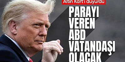 Trump'ın 'altın kart' vizesi nasıl işliyor? İşte Zenginlere ABD kapılarını açan yeni program!