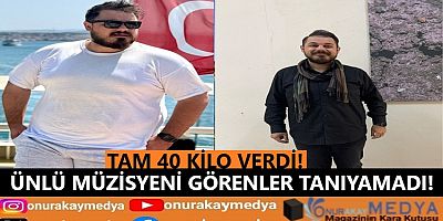 Ünlü müzisyen Ahmet Merih Çelik'i görenler tanıyamıyor! Tam 40 kilo verdi…