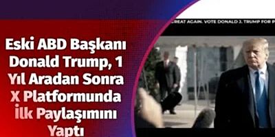 X'e geri dönen Trump, X'in sahibi Musk ile söyleşi yaptı