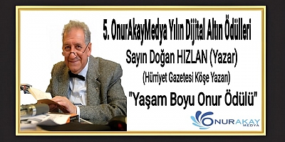 Yaşam Boyu Onur Ödülü’ne layık görülen Doğan Hızlan, Altın Kalem ile ödüllendirildi!